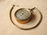 Antique Ross pocket barometer with Lord Napier inscription
